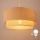 Brilagi - Lustre LED suspendu sur câble BOHO BOBO 1xE27/60W/230V Ø 40 cm à pois beige/crème