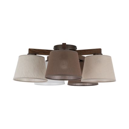 Brilagi - Lustre plafonnier LATTE 5xE27/60W/230V pin/mix