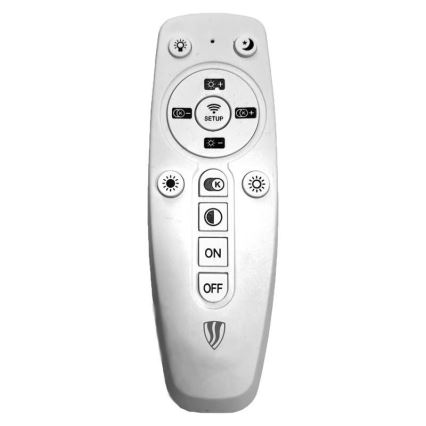 Brilagi - Plafonnier LED dimmable ORBITS LED/50W/230V 3000-6500K noir + télécommande