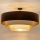 Brilagi - Lustre plafonnier LUNETA 3xE27/60W/230V Ø 80 cm marron/beige/crème