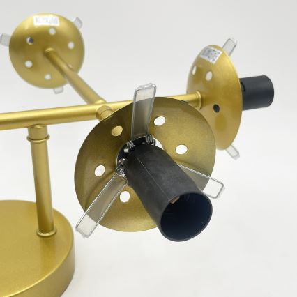 Brilagi - Lustre plafonnier MALONY 6xE14/20W/230V doré