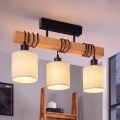 BRILAGI - Lustre plafonnier NUBILA 3xE27/60W/230V pin/crème