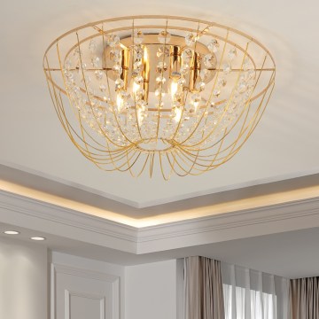 Brilagi - Lustre plafonnier VASTERAS 6xE14/40W/230V Ø 60 cm