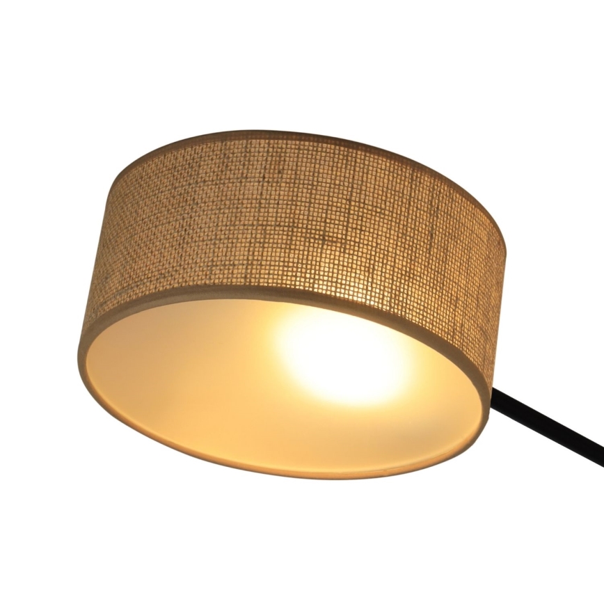 Brilagi - Lustre plafonnier VIRGO 4xE14/40W/230V beige/noir