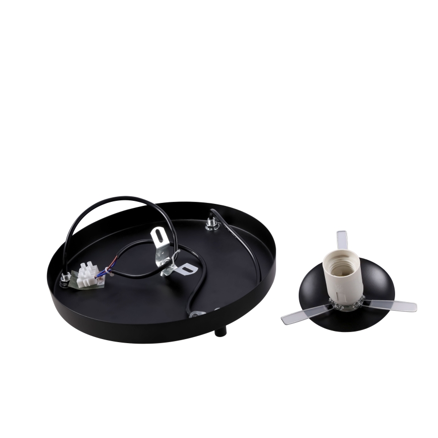 BRILAGI - Lustre sur câble POLOS 3xE27/40W/230V Ø 42 cm noir