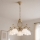 Brilagi - Lustre sur chaîne ANTICO MODERN 5xE27/60W/230V beige
