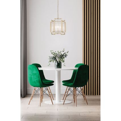 Brilagi - Lustre sur chaîne RAMOS 3xE14/60W/230V doré
