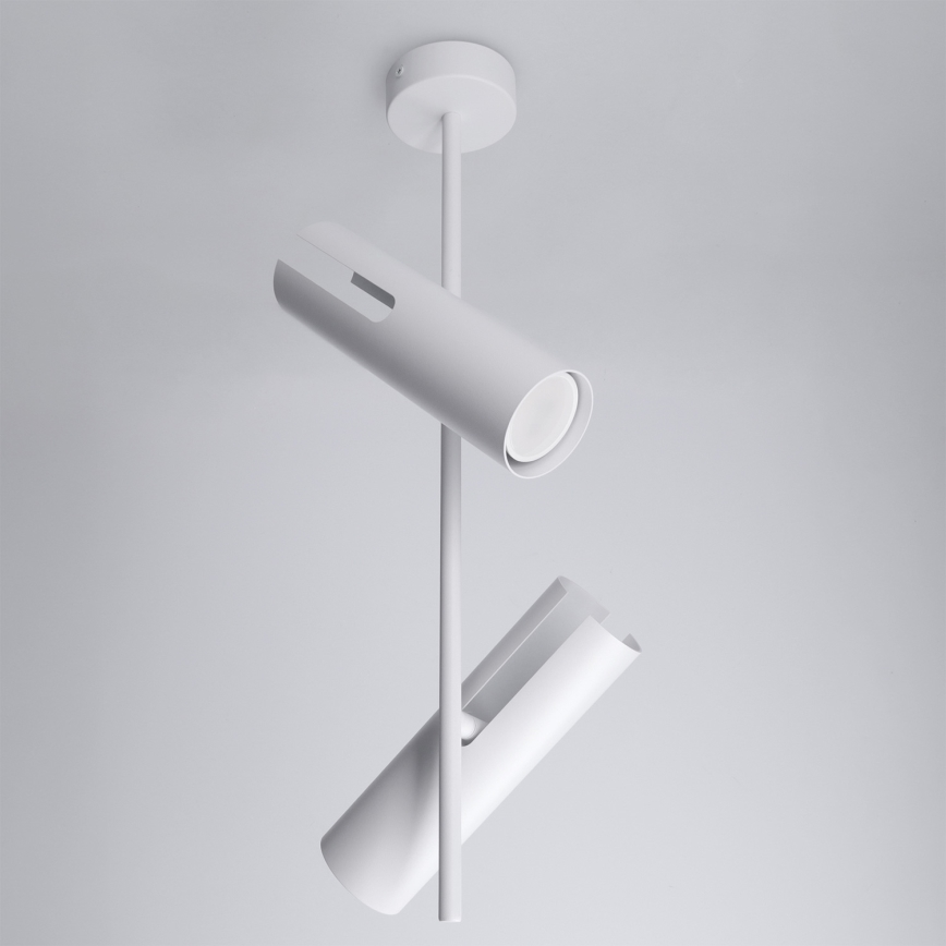 Brilagi - Lustre sur tige BRANCH 2xGU10/30W/230V blanc