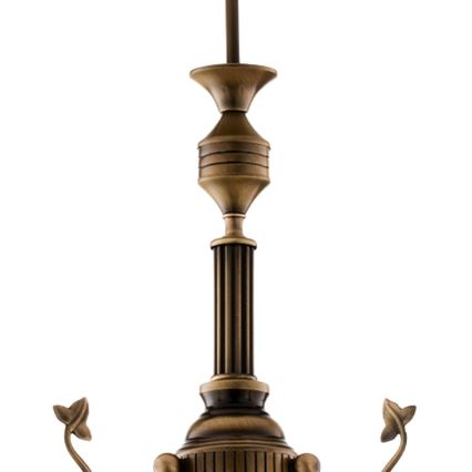 Brilagi - Lustre sur tige TAURUS 3xE27/15W/230V Ø 70 cm bronze