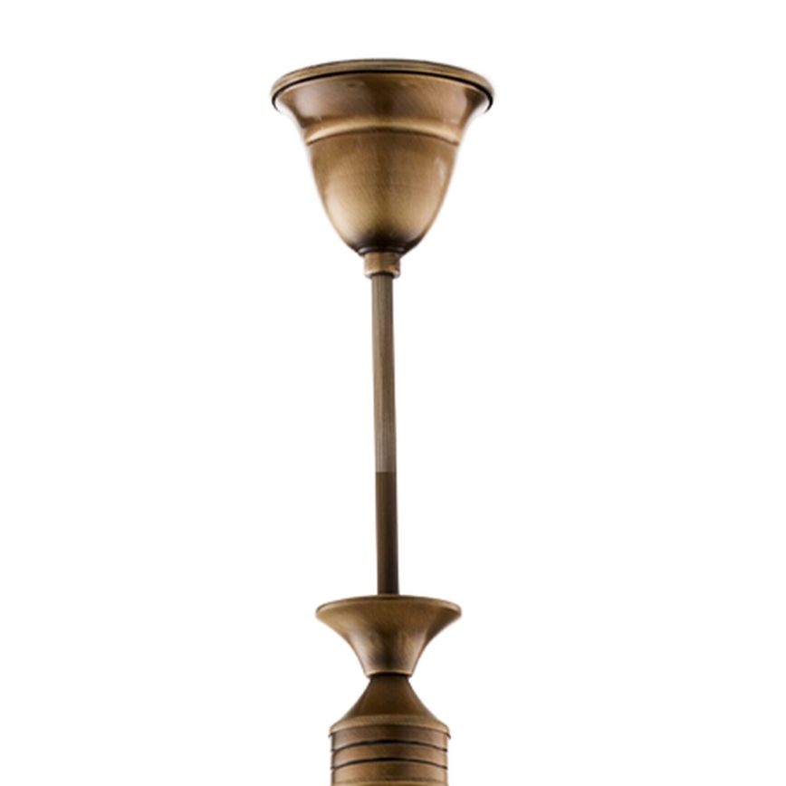 Brilagi - Lustre sur tige TAURUS 3xE27/15W/230V Ø 70 cm bronze