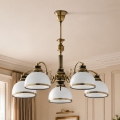 BRILAGI - Lustre sur tige TAURUS 5xE27/15W/230V, diam. 70 cm, bronze