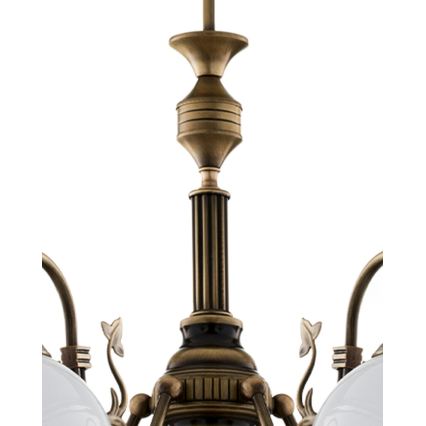 Brilagi - Lustre sur tige TAURUS 5xE27/15W/230V, diam. 70 cm, bronze