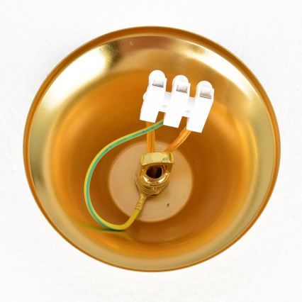 Brilagi - Lustre suspendu à chaîne ECLIPSE 5xE14/10W/230V Ø 38 cm doré