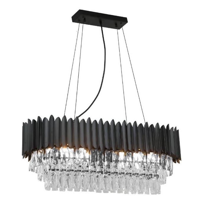 Brilagi - Lustre suspendu sur câble CARLOS 10xE14/40W/230V