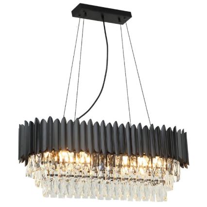 Brilagi - Lustre suspendu sur câble CARLOS 10xE14/40W/230V