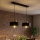 Brilagi - Lustre suspendu sur câble SPRING 2xE27/60W/230V noir/doré