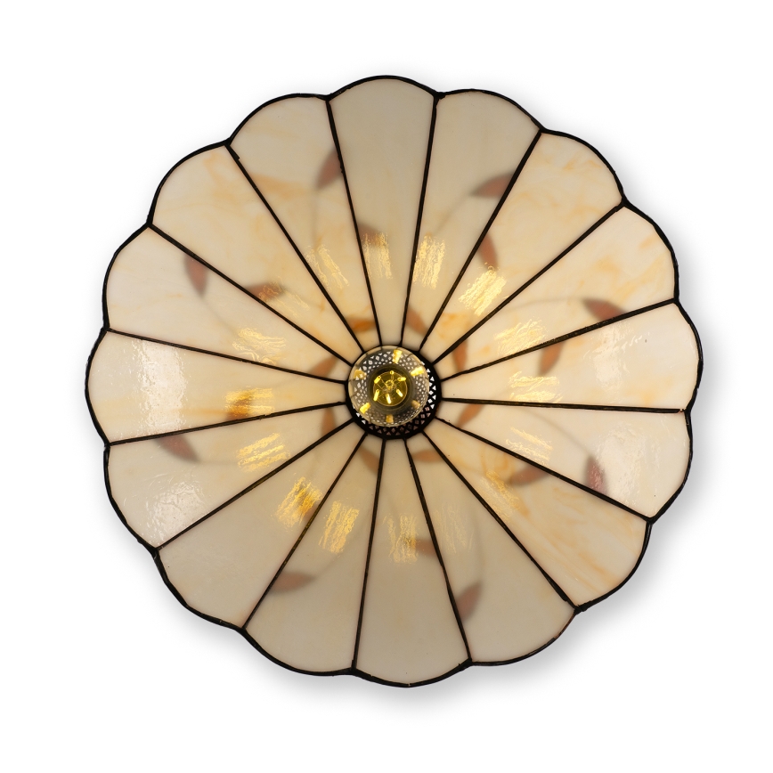 Brilagi - Lustre Tiffany en vitrail sur chaîne FOLIA 1xE27/60W/230V Ø 40 cm