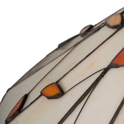 Brilagi - Lustre Tiffany en vitrail sur chaîne FOLIA 1xE27/60W/230V Ø 40 cm