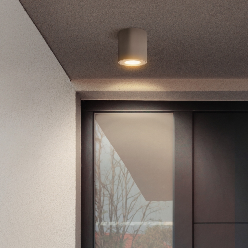 Brilagi - Luminaire LED RGBW dimmable pour salle de bains MIA 1xGU10/4,8W/230V 3000K 84x80 mm beige IP54 + télécommande