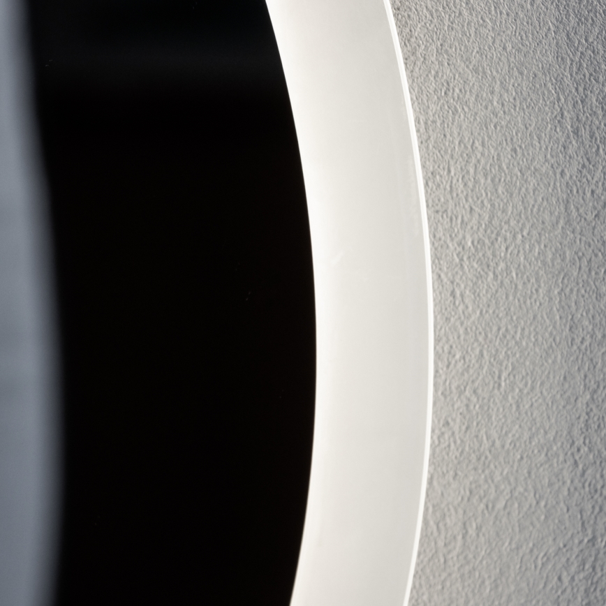 Brilagi - Miroir chauffant LED pour salle de bains CLARA ECO 12W 230V Ø 60 cm IP44 IRC 90, dimmable + CCT