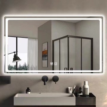 Brilagi - Miroir chauffant de salle de bains LED à intensité variable avec rétroéclairage intégré BELLA LED/19W/230V 60x90 cm 3000/4000/6500K IP44