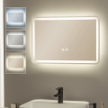 BRILAGI - Miroir chauffant LED de salle de bains BELLA LED/12W/230V 40x60 cm IP44 IRC 90 dimmable + CCT