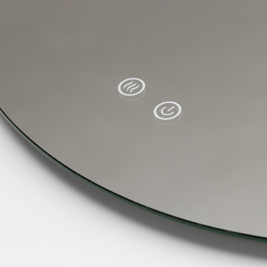 Brilagi - Miroir chauffant LED pour salle de bains DEMI PRO LED/20W/230V Ø 60 cm IP44 IRC 90 dimmable + CCT