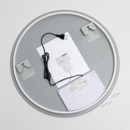 Brilagi - Miroir chauffant LED pour salle de bains DEMI PRO LED/20W/230V Ø 60 cm IP44 IRC 90 dimmable + CCT