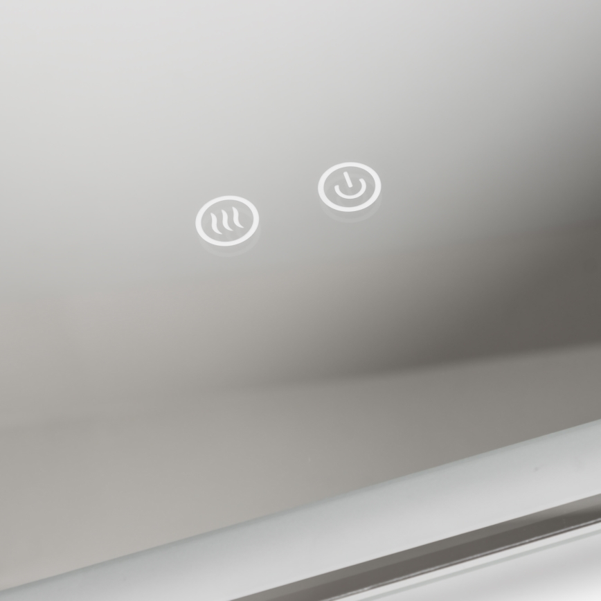 Brilagi - Miroir chauffant LED de salle de bains BELLA LED/12W/230V 40x60 cm IP44 IRC 90 dimmable + CCT