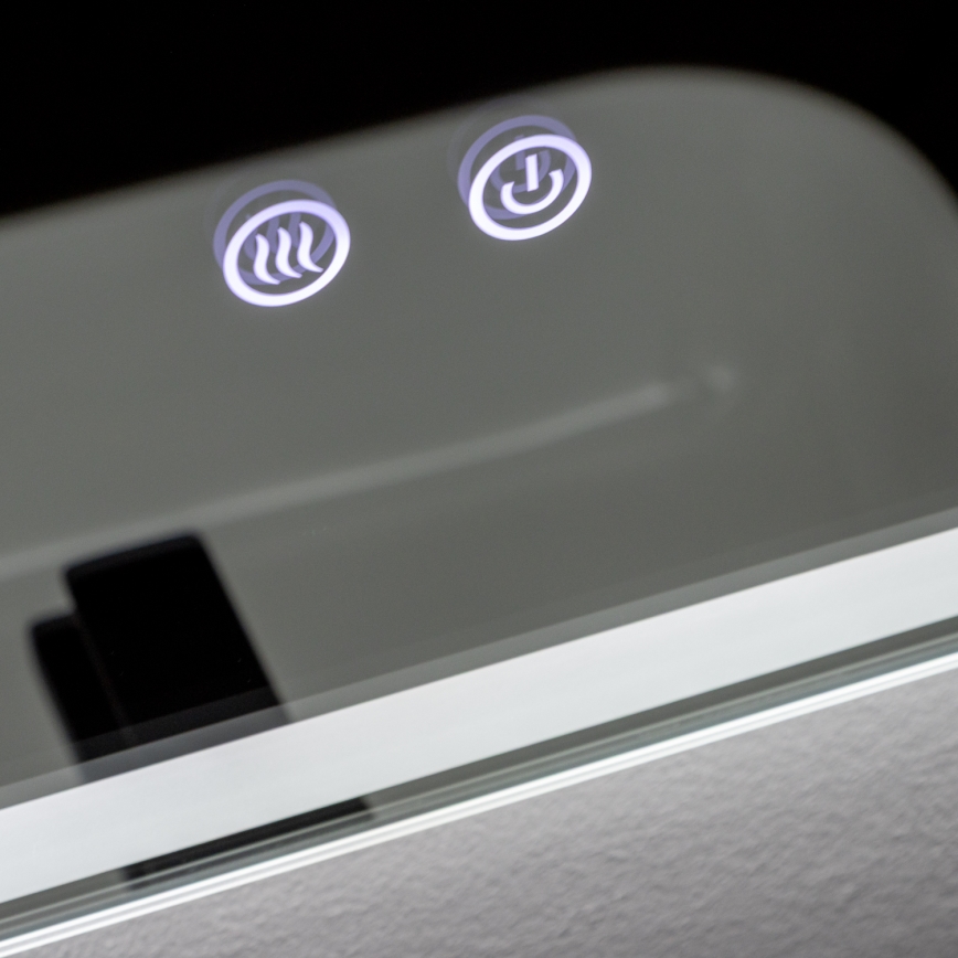 Brilagi - Miroir chauffant LED pour salle de bains BELLA LED/19W/230V 60x90 cm IP44 IRC 90 gradable + CCT