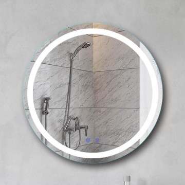 Brilagi - Miroir chauffant LED pour salle de bains à intensité variable avec rétroéclairage AVA PRO LED/18,5W/230V Ø 60 cm 3000/4000/6500K IP44