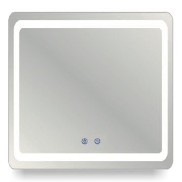 Brilagi - Miroir chauffant LED pour salle de bains à intensité variable avec rétroéclairage BELLA LED/16W/230V 60x60 cm 3000/4000/6500K IP44