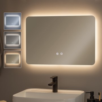 Brilagi - Miroir chauffant LED pour salle de bains DIANA LED/13W/230V 40x60 cm IP44 IRC 90 dimmable + CCT