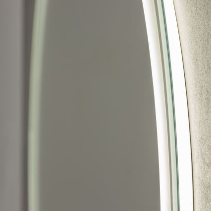 Brilagi - Miroir chauffant LED RGBW pour salle de bains AVA PRO LED/18W/230V Ø 60 cm IP44 IRC 90 dimmable + CCT