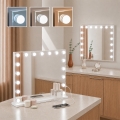 BRILAGI - miroir de maquillage à intensité réglable HOLLYWOOD LED/15W/230V CCT + 2x USB 60x50 cm blanc