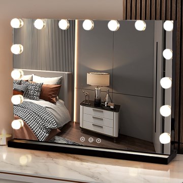 Brilagi - Miroir de maquillage à intensité variable HOLLYWOOD LED/15W/230V 3000/4000/6500K