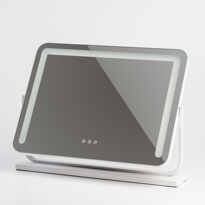 BRILAGI - Miroir de maquillage LED à intensité variable CALIFORNIA LED/22W/230V 3000/4000/6500K 58 x 43 cm blanc
