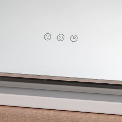 BRILAGI - Miroir de maquillage LED à intensité variable CALIFORNIA LED/22W/230V 3000/4000/6500K 58 x 43 cm blanc