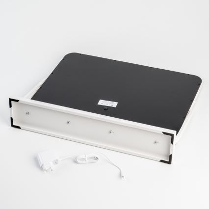 BRILAGI - Miroir de maquillage LED à intensité variable CALIFORNIA LED/22W/230V 3000/4000/6500K 58 x 43 cm blanc