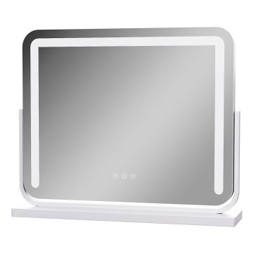 Brilagi - Miroir de maquillage LED à intensité variable CALIFORNIA LED/22W/230V 3000/4000/6500K 58 x 43 cm blanc