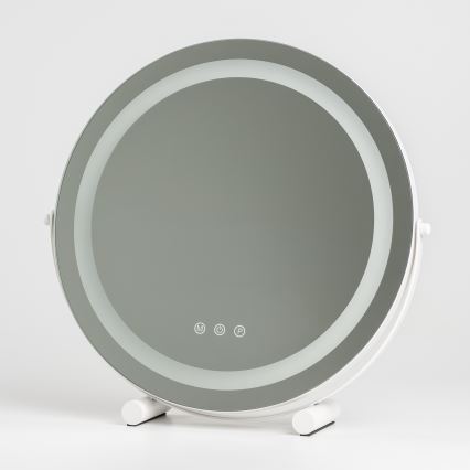 BRILAGI - Miroir de maquillage LED dimmable CALIFORNIA LED/17W/230V 3000/4000/6500K diam. 42 cm blanc