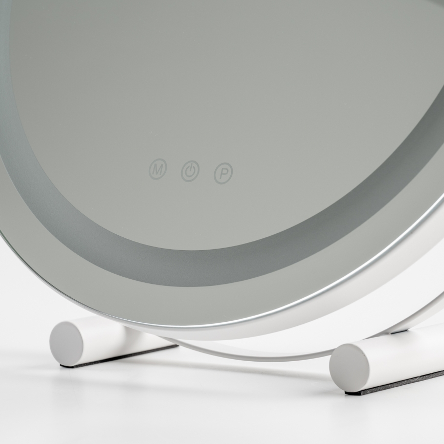 BRILAGI - Miroir de maquillage LED dimmable CALIFORNIA LED/17W/230V 3000/4000/6500K diam. 42 cm blanc