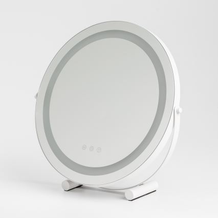 BRILAGI - Miroir de maquillage LED dimmable CALIFORNIA LED/17W/230V 3000/4000/6500K diam. 42 cm blanc