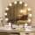 Brilagi - Miroir de maquillage LED dimmable HOLLYWOOD LED/12W/230V 3000/4000/6500K