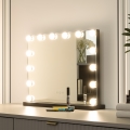 Brilagi - Miroir de maquillage LED dimmable HOLLYWOOD LED/15W/230V 3000/4000/6500K