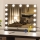 Brilagi - Miroir de maquillage LED dimmable HOLLYWOOD LED/15W/230V 3000/4000/6500K