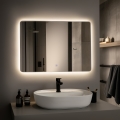 Brilagi - Miroir de salle de bain COMO LED/28W/230V 60x80 cm IP44 IRC 90 dimmable + CCT