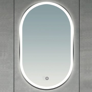 Brilagi - Miroir de salle de bain LED ERBA LED/25W/230V 50x80 cm doré IP44 IRC 90 dimmable + CCT