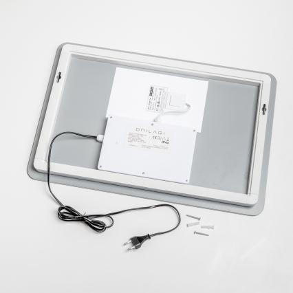 Brilagi - Miroir chauffant LED pour salle de bains DIANA LED/13W/230V 40x60 cm IP44 IRC 90 dimmable + CCT