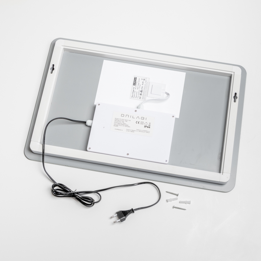 Brilagi - Miroir chauffant LED pour salle de bains DIANA LED/13W/230V 40x60 cm IP44 IRC 90 dimmable + CCT